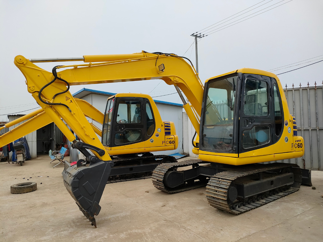 KOMATSU PC60-7 - Pásové rýpadlo: obrázek 1 KOMATSU PC60-7 - Pásové rýpadlo: obrázek 1
