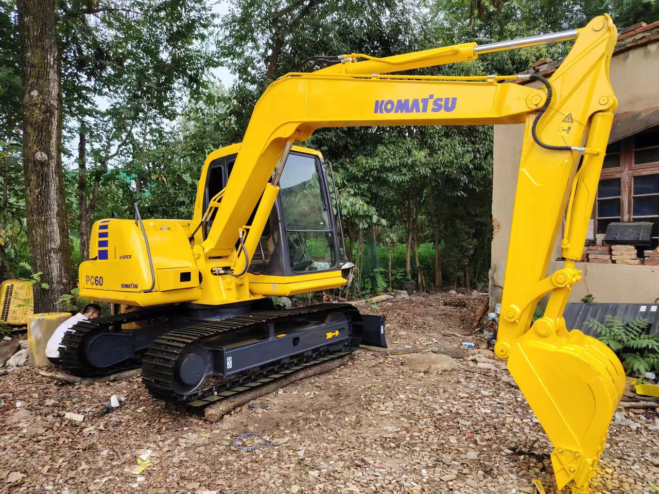 KOMATSU PC60-7 - Pásové rýpadlo: obrázek 1 KOMATSU PC60-7 - Pásové rýpadlo: obrázek 1