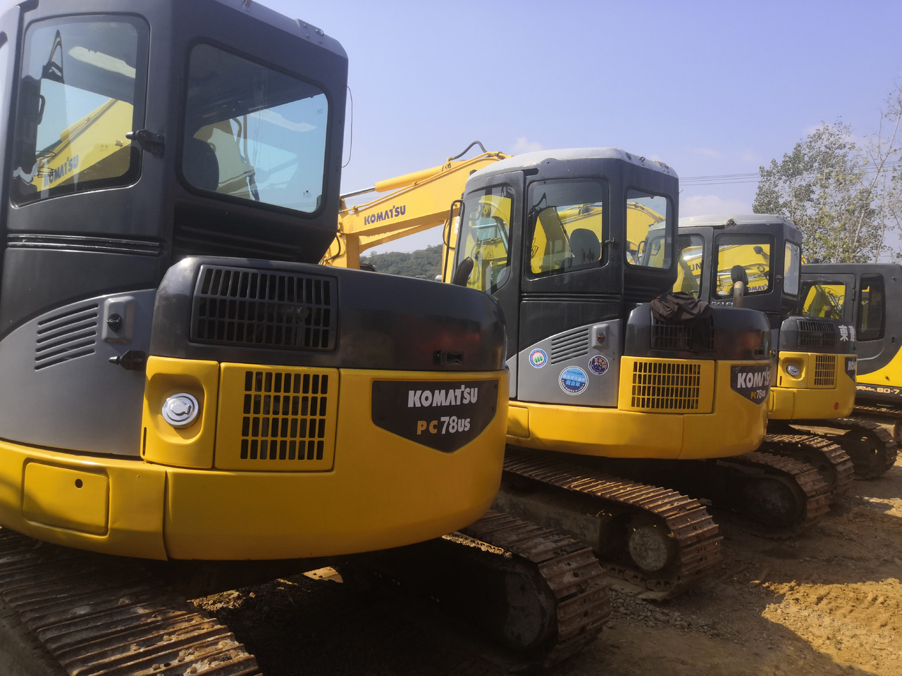 KOMATSU PC78US - Mini rýpadlo: obrázek 5 KOMATSU PC78US - Mini rýpadlo: obrázek 5