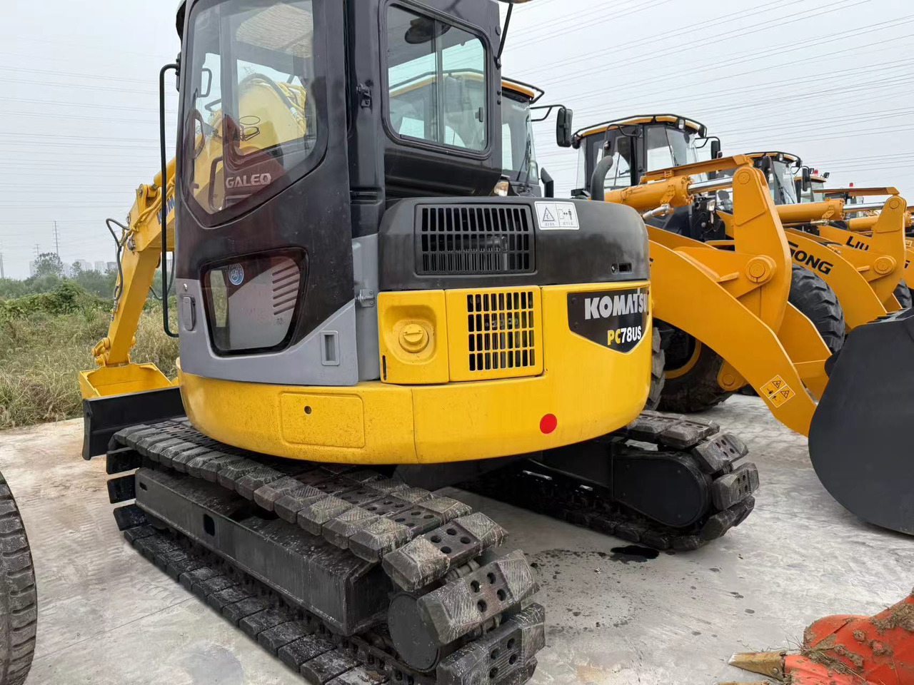 KOMATSU PC78US - Mini rýpadlo: obrázek 1 KOMATSU PC78US - Mini rýpadlo: obrázek 1