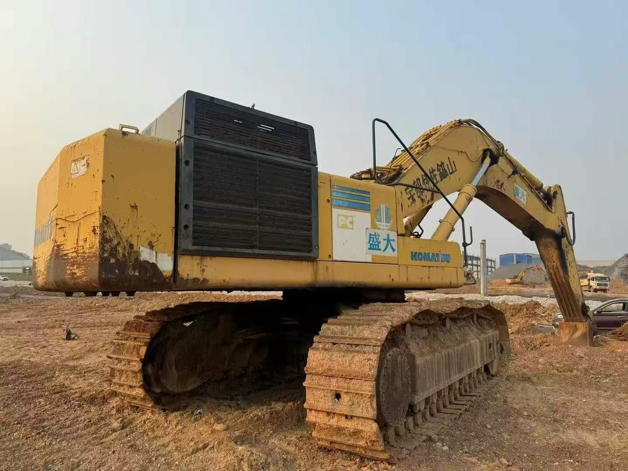 KOMATSU PC800-7 - Pásové rýpadlo: obrázek 3 KOMATSU PC800-7 - Pásové rýpadlo: obrázek 3