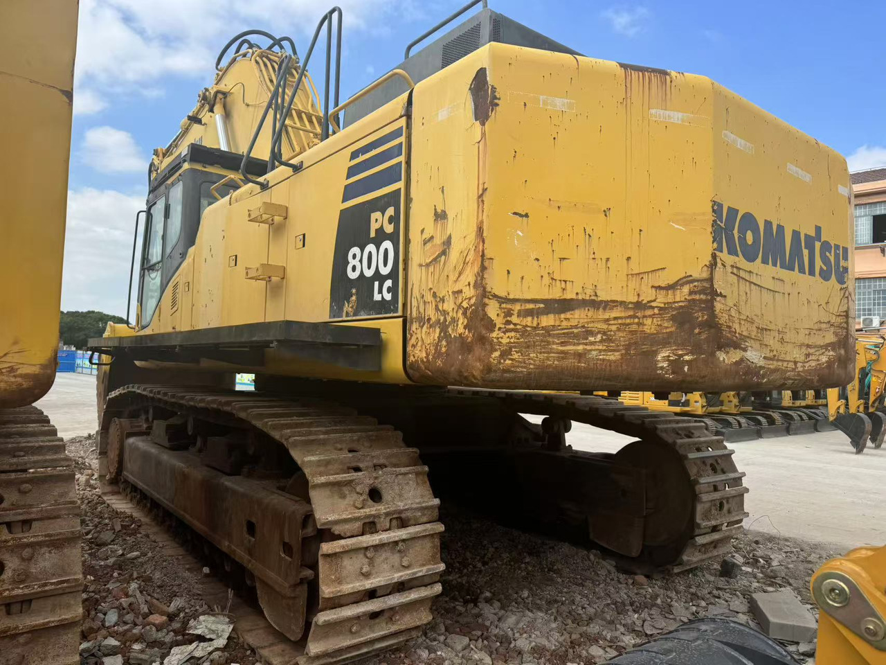 KOMATSU PC800-8 - Pásové rýpadlo: obrázek 3 KOMATSU PC800-8 - Pásové rýpadlo: obrázek 3