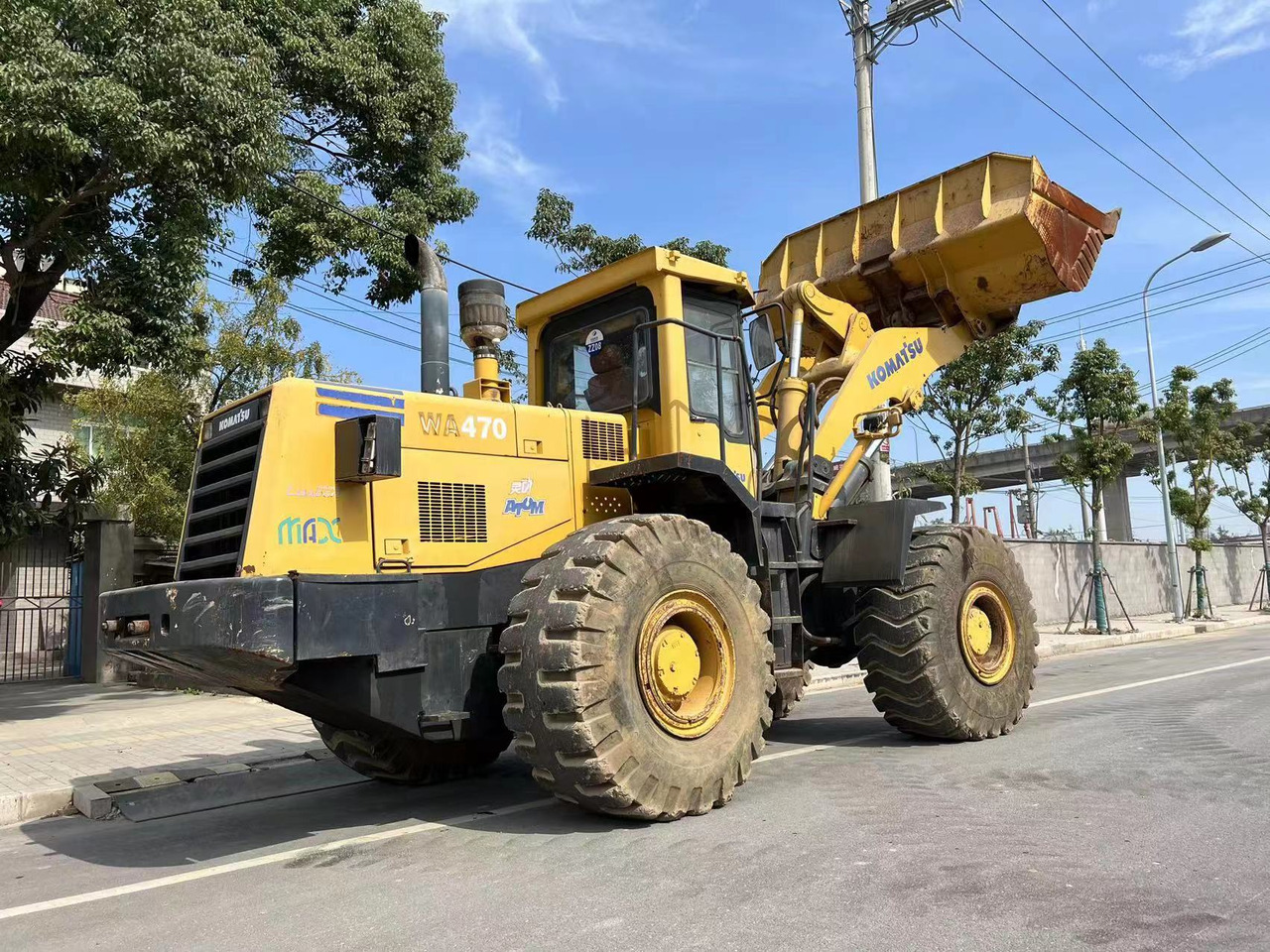 KOMATSU WA470-3 - Kolový nakladač: obrázek 3 KOMATSU WA470-3 - Kolový nakladač: obrázek 3