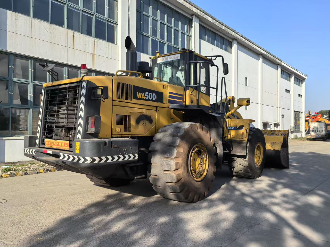 KOMATSU WA500-6 - Kolový nakladač: obrázek 5 KOMATSU WA500-6 - Kolový nakladač: obrázek 5