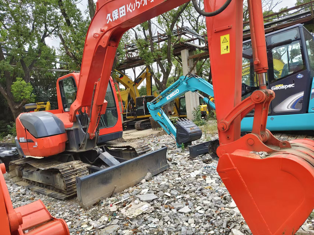 Kubota KX185-3 - Pásové rýpadlo: obrázek 4 Kubota KX185-3 - Pásové rýpadlo: obrázek 4