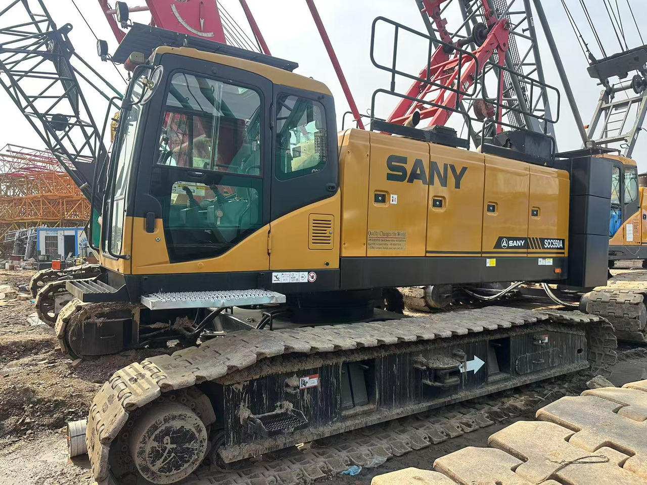 SANY 55-ton crawler crane - Pásový jeřáb: obrázek 3 SANY 55-ton crawler crane - Pásový jeřáb: obrázek 3