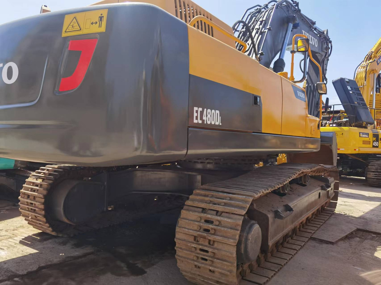 VOLVO EC480 - Pásové rýpadlo: obrázek 5 VOLVO EC480 - Pásové rýpadlo: obrázek 5