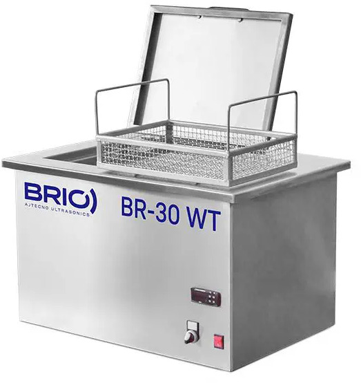 BRIO Ultrasonics BR-30 WT Benchtop ultrasonic cleaner - Ultrazvuková čistička: obrázek 2 BRIO Ultrasonics BR-30 WT Benchtop ultrasonic cleaner - Ultrazvuková čistička: obrázek 2