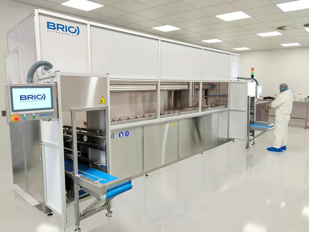 BRIO Ultrasonics BR-50 AMS Ultrasonic cleaning machine - Ultrazvuková čistička: obrázek 2 BRIO Ultrasonics BR-50 AMS Ultrasonic cleaning machine - Ultrazvuková čistička: obrázek 2