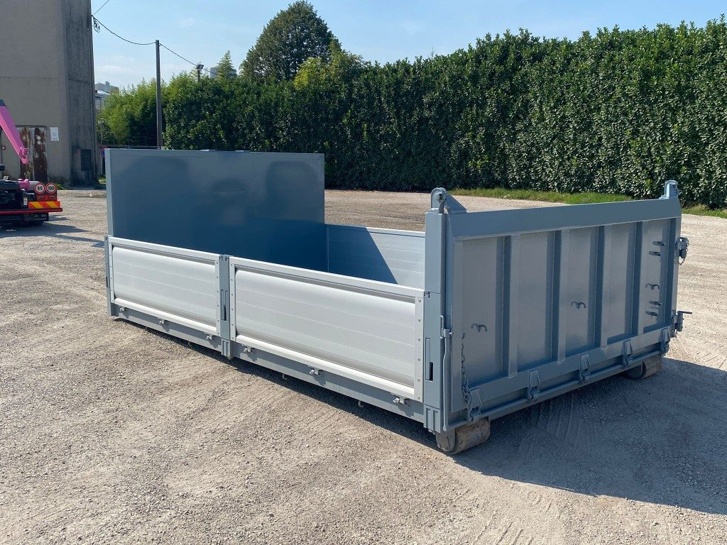CONTAINER A PIANALE NUOVO CON SPONDE IN TR5 - Hákový kontejner: obrázek 3 CONTAINER A PIANALE NUOVO CON SPONDE IN TR5 - Hákový kontejner: obrázek 3
