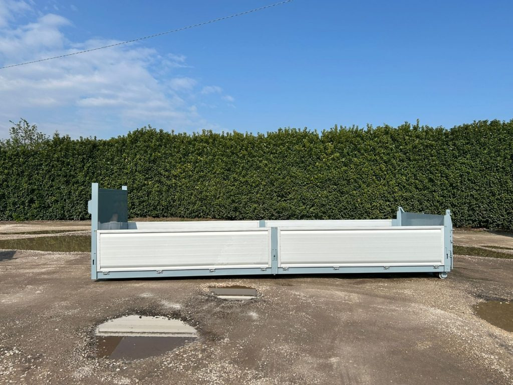 CONTAINER NUOVO A PIANALE CON SPONDE IN TR5 - Hákový kontejner: obrázek 3 CONTAINER NUOVO A PIANALE CON SPONDE IN TR5 - Hákový kontejner: obrázek 3
