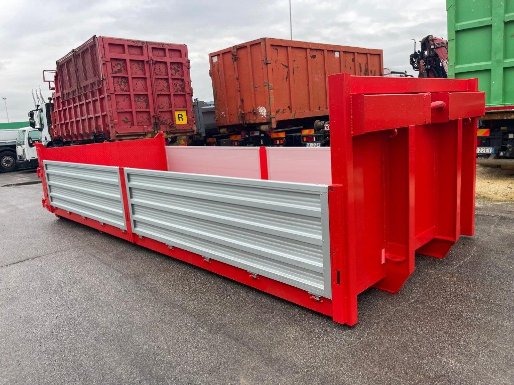 CONTAINER SCARRABILE NUOVO A PIANALE CON SPONDE - Hákový kontejner: obrázek 5 CONTAINER SCARRABILE NUOVO A PIANALE CON SPONDE - Hákový kontejner: obrázek 5