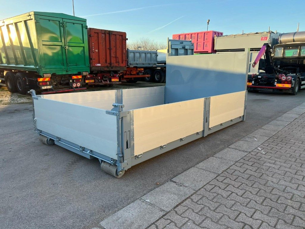 CONTAINER SCARRABILE NUOVO A PIANALE CON SPONDE - Hákový kontejner: obrázek 3 CONTAINER SCARRABILE NUOVO A PIANALE CON SPONDE - Hákový kontejner: obrázek 3