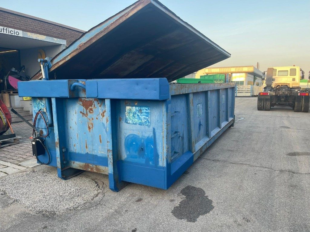 Hákový kontejner CONTAINER SCARRABILE USATO CON COPERCHIO: obrázek 7
