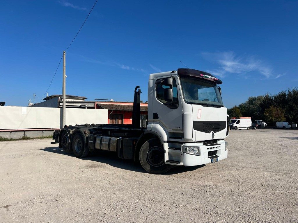 RENAULT PREMIUM 450 SCARRABILE FULL PNEUMATICO - Hákový nosič kontejnerů: obrázek 3 RENAULT PREMIUM 450 SCARRABILE FULL PNEUMATICO - Hákový nosič kontejnerů: obrázek 3