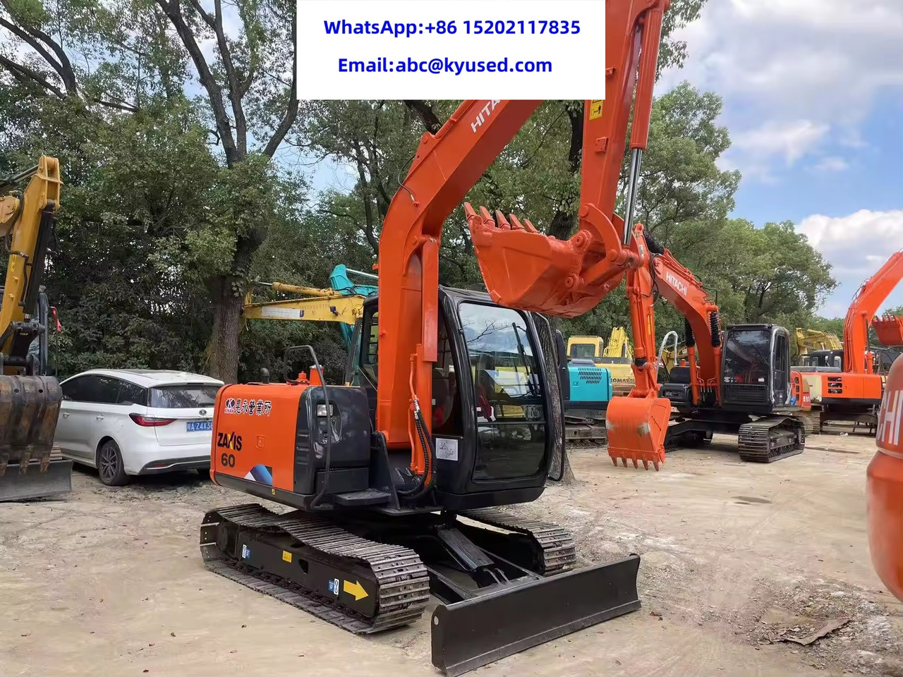HITACHI ZX60 - Rýpadlo: obrázek 2 HITACHI ZX60 - Rýpadlo: obrázek 2