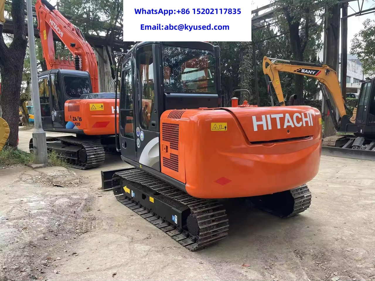 HITACHI ZX60 - Rýpadlo: obrázek 4 HITACHI ZX60 - Rýpadlo: obrázek 4