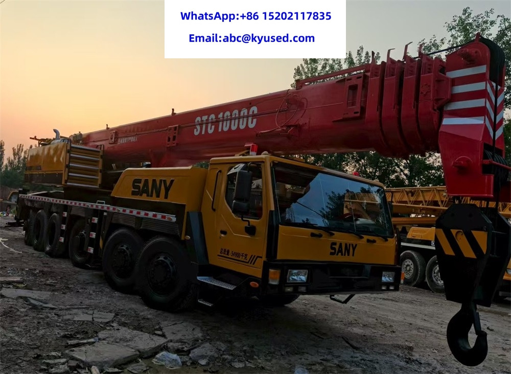 SANY STC1000 STC800 STC750 STC500 STC250 STC350 25TON 35TON 50TON 70TON 75TON 80TON 100TON - Autojeřáb: obrázek 2 SANY STC1000 STC800 STC750 STC500 STC250 STC350 25TON 35TON 50TON 70TON 75TON 80TON 100TON - Autojeřáb: obrázek 2