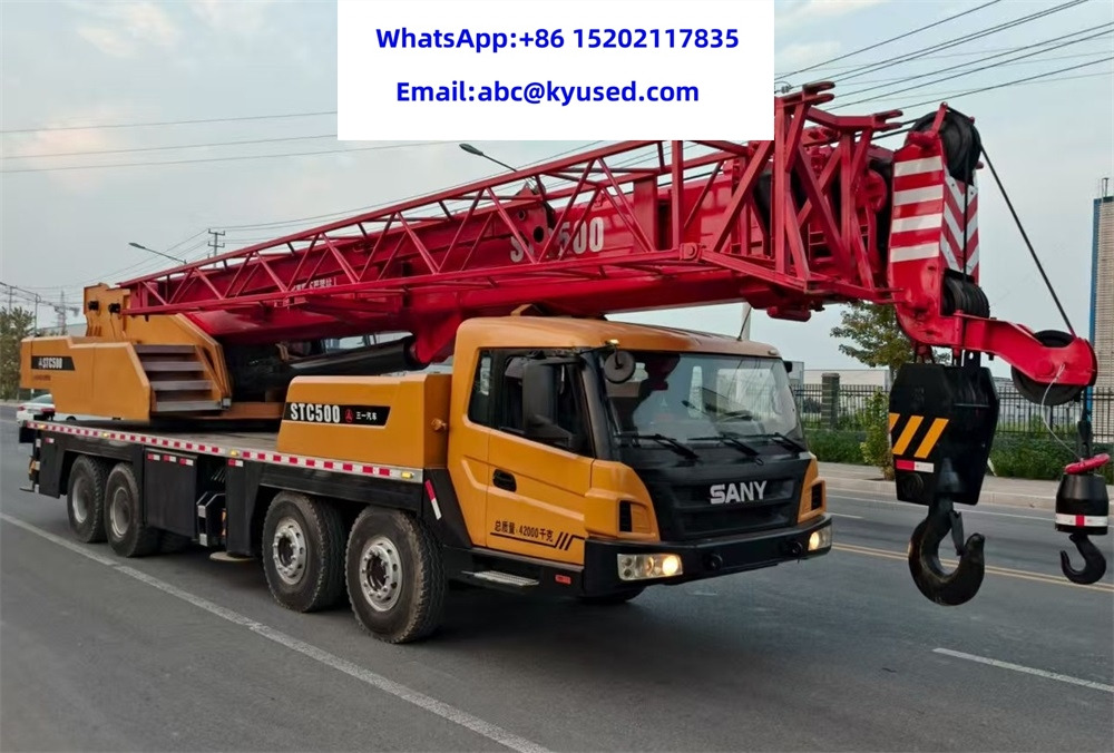 SANY STC500 STC350 STC250 STC750 STC800 STC1000 50TON 25TON 35T 75TON 80TON 100TON - Autojeřáb: obrázek 5 SANY STC500 STC350 STC250 STC750 STC800 STC1000 50TON 25TON 35T 75TON 80TON 100TON - Autojeřáb: obrázek 5