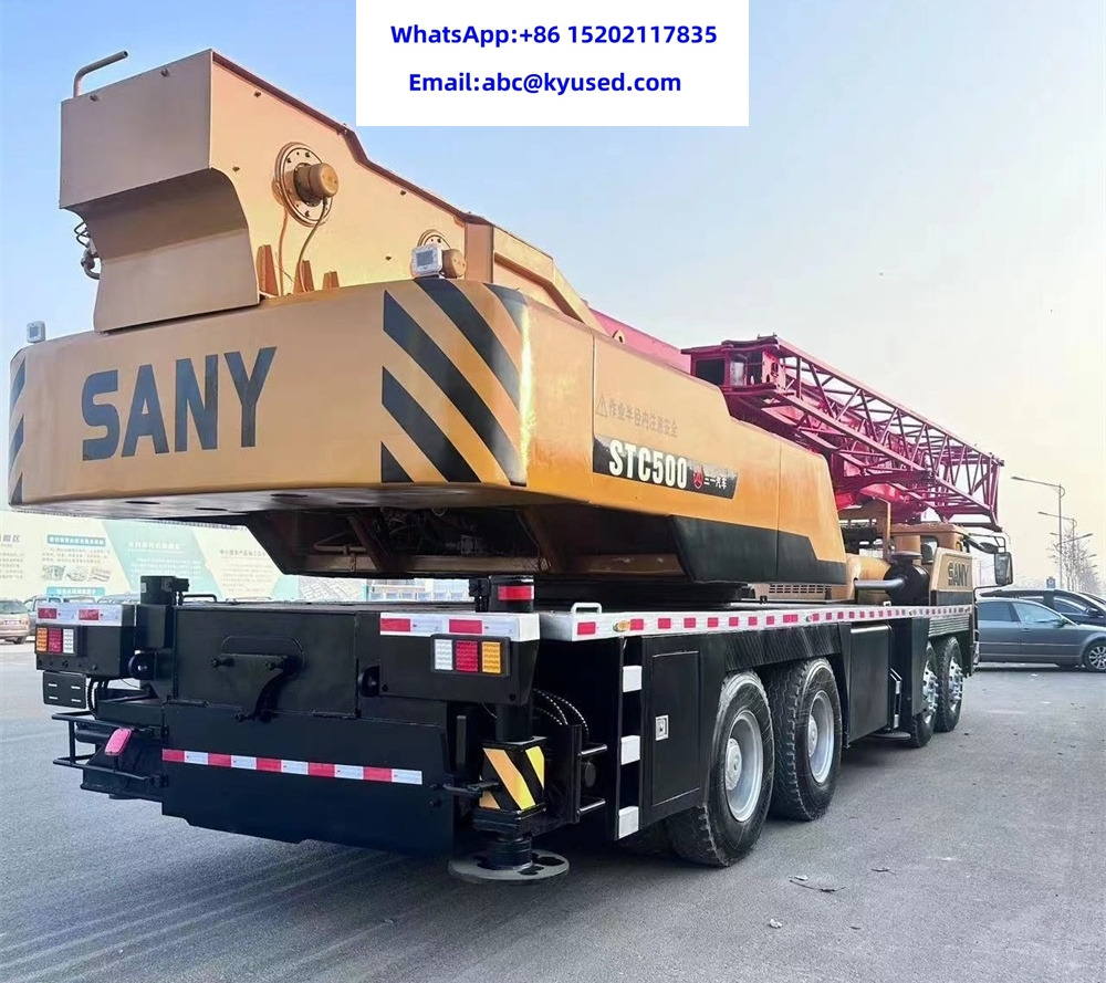 SANY STC500 STC750 STC800 STC1000 STC250 25TON 50TON 75T 80T 100T - Autojeřáb: obrázek 5 SANY STC500 STC750 STC800 STC1000 STC250 25TON 50TON 75T 80T 100T - Autojeřáb: obrázek 5