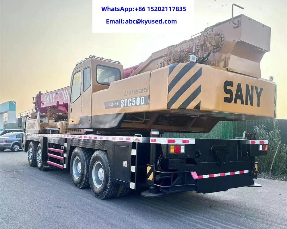 SANY STC500 STC750 STC800 STC1000 STC250 25TON 50TON 75T 80T 100T - Autojeřáb: obrázek 3 SANY STC500 STC750 STC800 STC1000 STC250 25TON 50TON 75T 80T 100T - Autojeřáb: obrázek 3