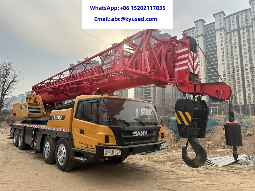 SANY STC750 STC800 STC500 STC250 25ton 50ton 75ton 80ton - Autojeřáb: obrázek 2 SANY STC750 STC800 STC500 STC250 25ton 50ton 75ton 80ton - Autojeřáb: obrázek 2