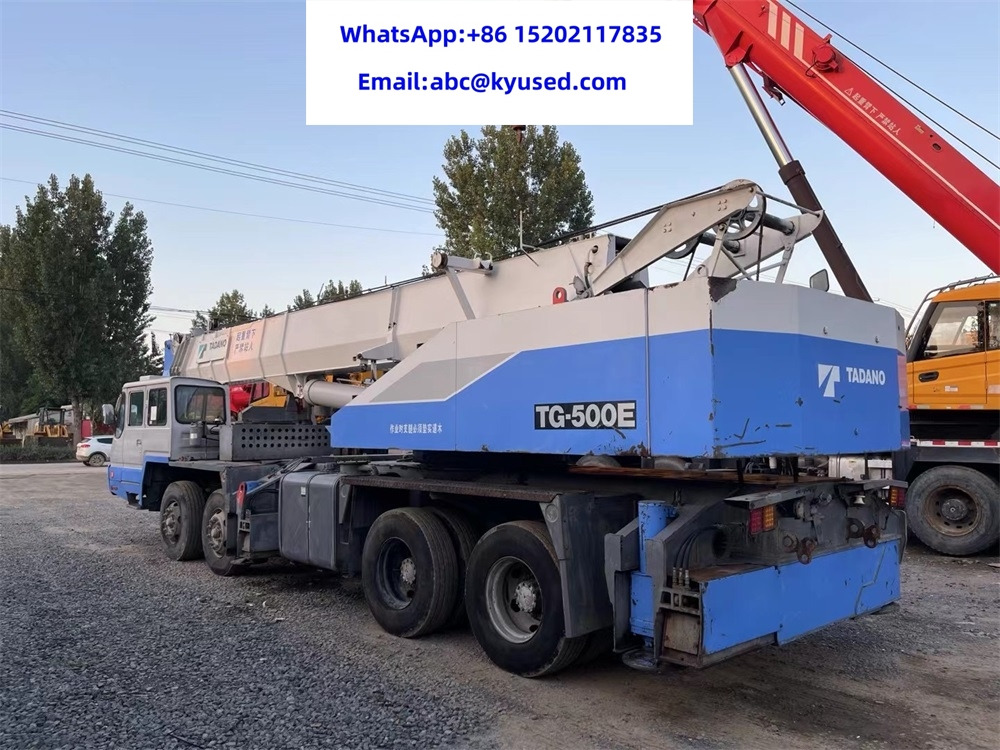 TADANO TG500E TG700E TG1000 TG250E TL250E TL300E 25TON 35TON 50TON 70TON 100TON - Autojeřáb: obrázek 3 TADANO TG500E TG700E TG1000 TG250E TL250E TL300E 25TON 35TON 50TON 70TON 100TON - Autojeřáb: obrázek 3