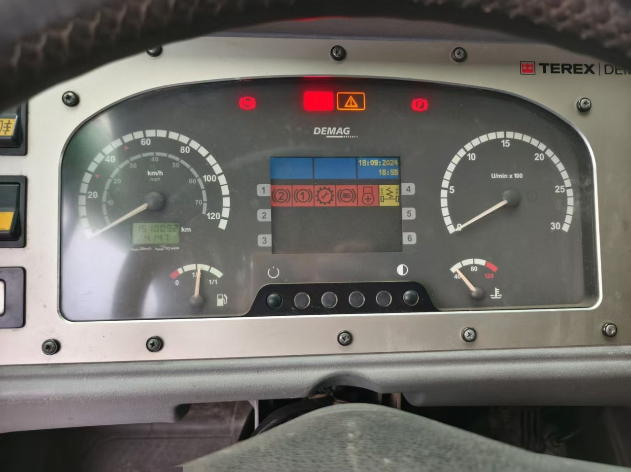 Autojeřáb TEREX AC300 AC250 300 ton terex truck crane: obrázek 6