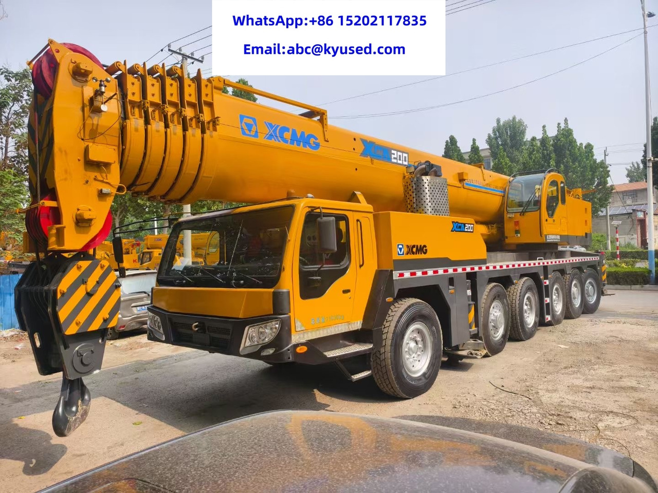 XCMG QAY200 XCT200 XCA200 200Ton 220t 240t 250ton 260t crane - Autojeřáb: obrázek 1 XCMG QAY200 XCT200 XCA200 200Ton 220t 240t 250ton 260t crane - Autojeřáb: obrázek 1