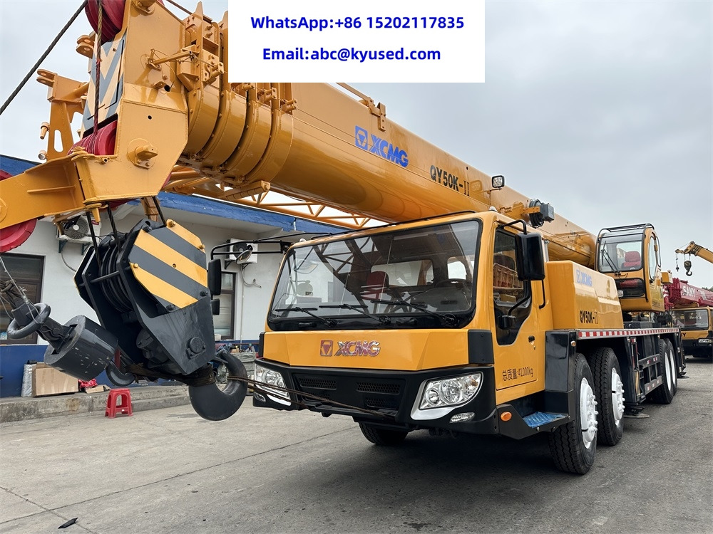 XCMG QY50K-II QY50K-2 QY50K QY70K QY55K QY65K 50TON 70TON 55TON 60TON 65TON - Autojeřáb: obrázek 2 XCMG QY50K-II QY50K-2 QY50K QY70K QY55K QY65K 50TON 70TON 55TON 60TON 65TON - Autojeřáb: obrázek 2
