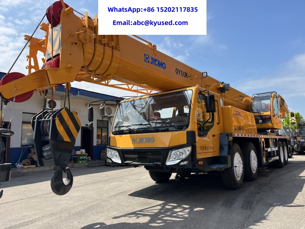 XCMG QY50K QY50K-2 QY50K-II QY50KC QY50KA QY70K QY70K-1 QY100K QY130K QY160K QY25K5 25TON 50TON 70TON 100TON 130T 160TON - Autojeřáb: obrázek 1 XCMG QY50K QY50K-2 QY50K-II QY50KC QY50KA QY70K QY70K-1 QY100K QY130K QY160K QY25K5 25TON 50TON 70TON 100TON 130T 160TON - Autojeřáb: obrázek 1