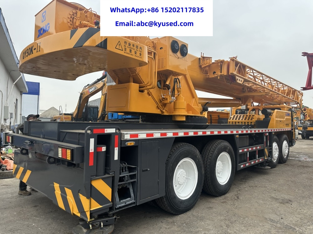 XCMG QY50K QY50K-2 QY70K QY25K5 QY30K QY35K QY40K 25TON 30TON 35TON 40TON 50TON 60TON 70TON QY100K - Autojeřáb: obrázek 4 XCMG QY50K QY50K-2 QY70K QY25K5 QY30K QY35K QY40K 25TON 30TON 35TON 40TON 50TON 60TON 70TON QY100K - Autojeřáb: obrázek 4