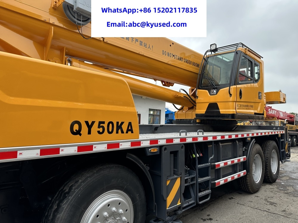XCMG QY50KA QY50KC XCT50 QY50K XCT50 QY70KC 50ton 70ton 80ton 100ton - Autojeřáb: obrázek 3 XCMG QY50KA QY50KC XCT50 QY50K XCT50 QY70KC 50ton 70ton 80ton 100ton - Autojeřáb: obrázek 3