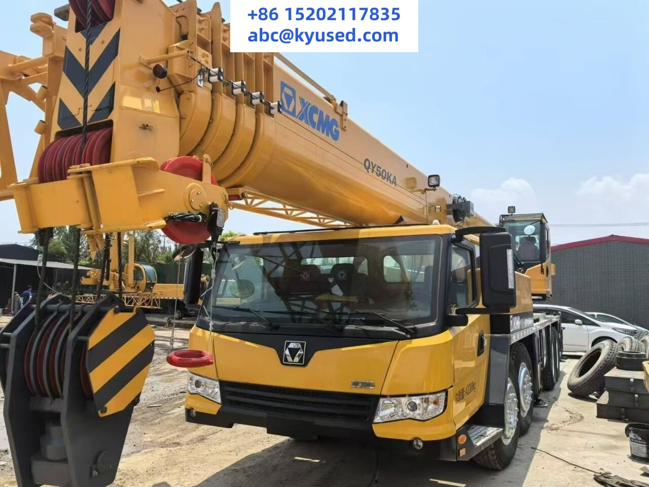 XCMG QY50KA XCT50 XCT30 XCT35 QY50KC QY50K 50T 50ton 50 35 60 for sale mobile crane - Autojeřáb: obrázek 1 XCMG QY50KA XCT50 XCT30 XCT35 QY50KC QY50K 50T 50ton 50 35 60 for sale mobile crane - Autojeřáb: obrázek 1
