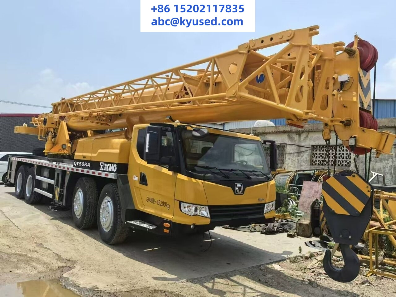 XCMG QY50KA XCT50 XCT30 XCT35 QY50KC QY50K 50T 50ton 50 35 60 for sale mobile crane - Autojeřáb: obrázek 2 XCMG QY50KA XCT50 XCT30 XCT35 QY50KC QY50K 50T 50ton 50 35 60 for sale mobile crane - Autojeřáb: obrázek 2