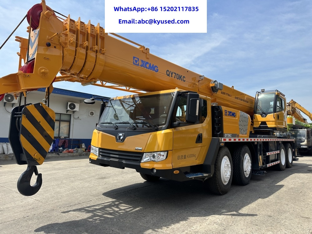 XCMG QY70KC XCT70 QY70K-1 QY70K QY75K QY70KA XCT75 70ton 75ton truck crane - Autojeřáb: obrázek 2 XCMG QY70KC XCT70 QY70K-1 QY70K QY75K QY70KA XCT75 70ton 75ton truck crane - Autojeřáb: obrázek 2