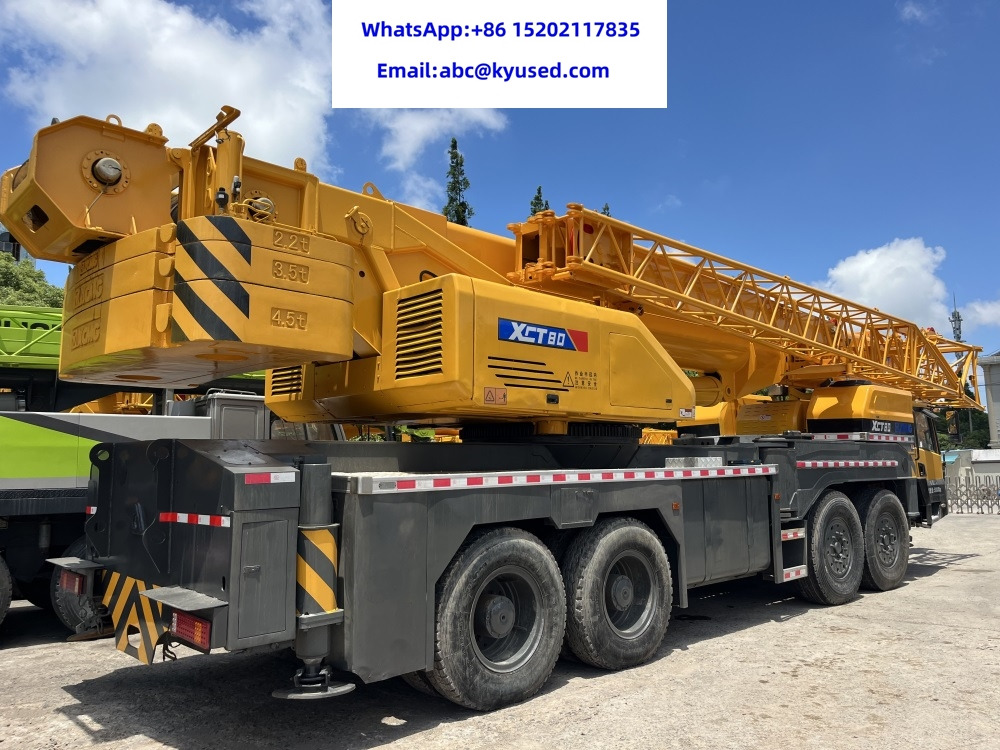 XCMG XCT80 XCT80L5 QY80K XCT85 XCT90 80TONS 85TON 90TON CRANE - Autojeřáb: obrázek 4 XCMG XCT80 XCT80L5 QY80K XCT85 XCT90 80TONS 85TON 90TON CRANE - Autojeřáb: obrázek 4