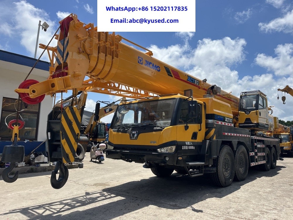 XCMG XCT80 XCT80L5 QY80K XCT85 XCT90 80TONS 85TON 90TON CRANE - Autojeřáb: obrázek 2 XCMG XCT80 XCT80L5 QY80K XCT85 XCT90 80TONS 85TON 90TON CRANE - Autojeřáb: obrázek 2