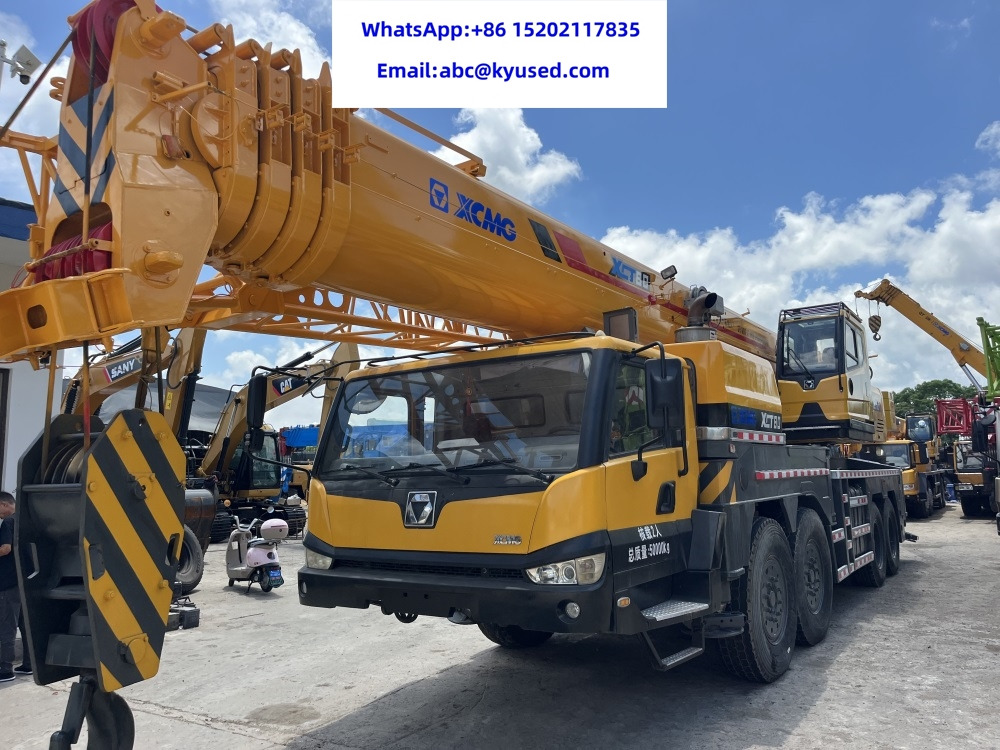 XCMG XCT80 XCT80L5 QY80K XCT85 XCT90 80TONS 85TON 90TON CRANE - Autojeřáb: obrázek 1 XCMG XCT80 XCT80L5 QY80K XCT85 XCT90 80TONS 85TON 90TON CRANE - Autojeřáb: obrázek 1