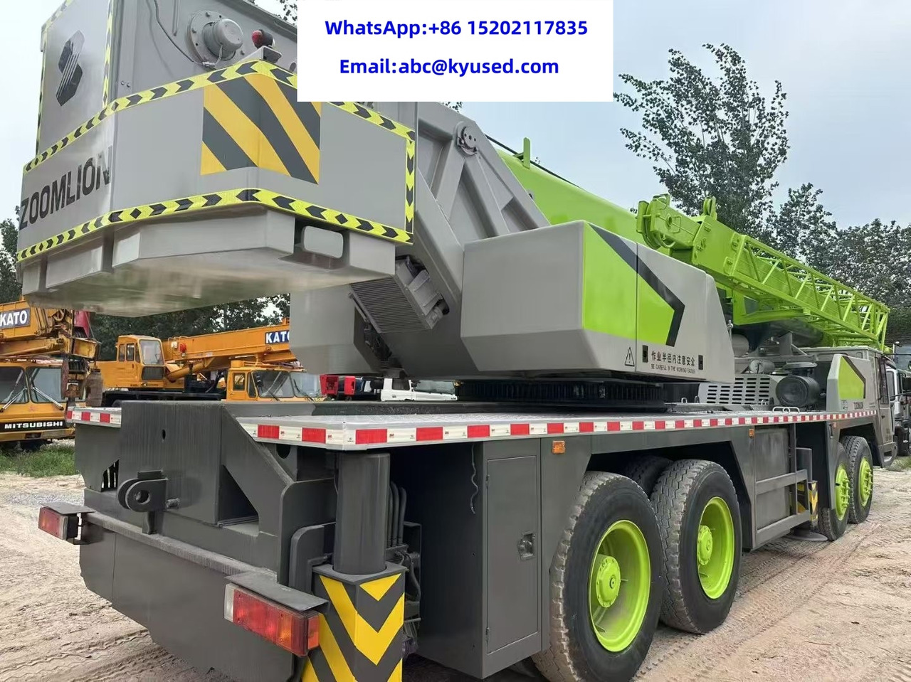 ZOOMLION QY70V ZTC700V QY80V ZTC800V 70TON 80TON CRANE - Autojeřáb: obrázek 2 ZOOMLION QY70V ZTC700V QY80V ZTC800V 70TON 80TON CRANE - Autojeřáb: obrázek 2