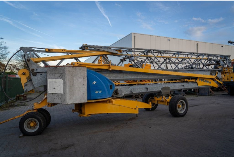 Potain Igo 15 - Jeřáb: obrázek 1 Potain Igo 15 - Jeřáb: obrázek 1