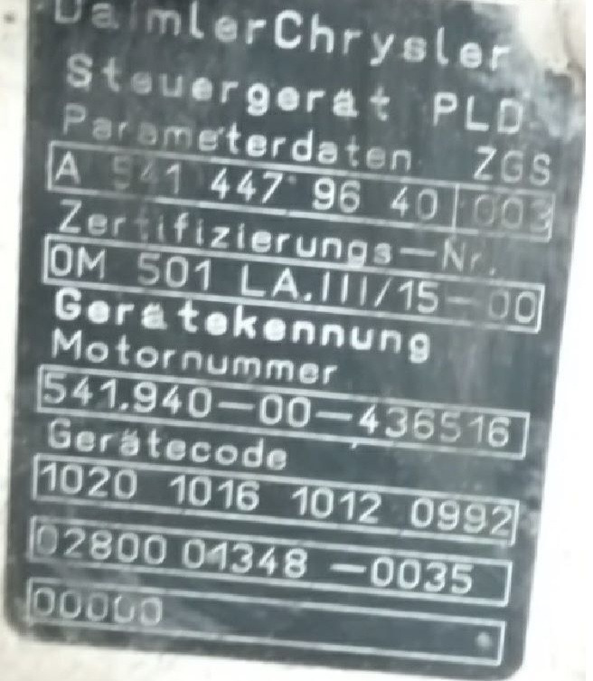 Mercedes-Benz OM 501 LA.III/15-00 Mercedes-Benz ACTROS - Motor pro Nákladní auto: obrázek 2 Mercedes-Benz OM 501 LA.III/15-00 Mercedes-Benz ACTROS - Motor pro Nákladní auto: obrázek 2