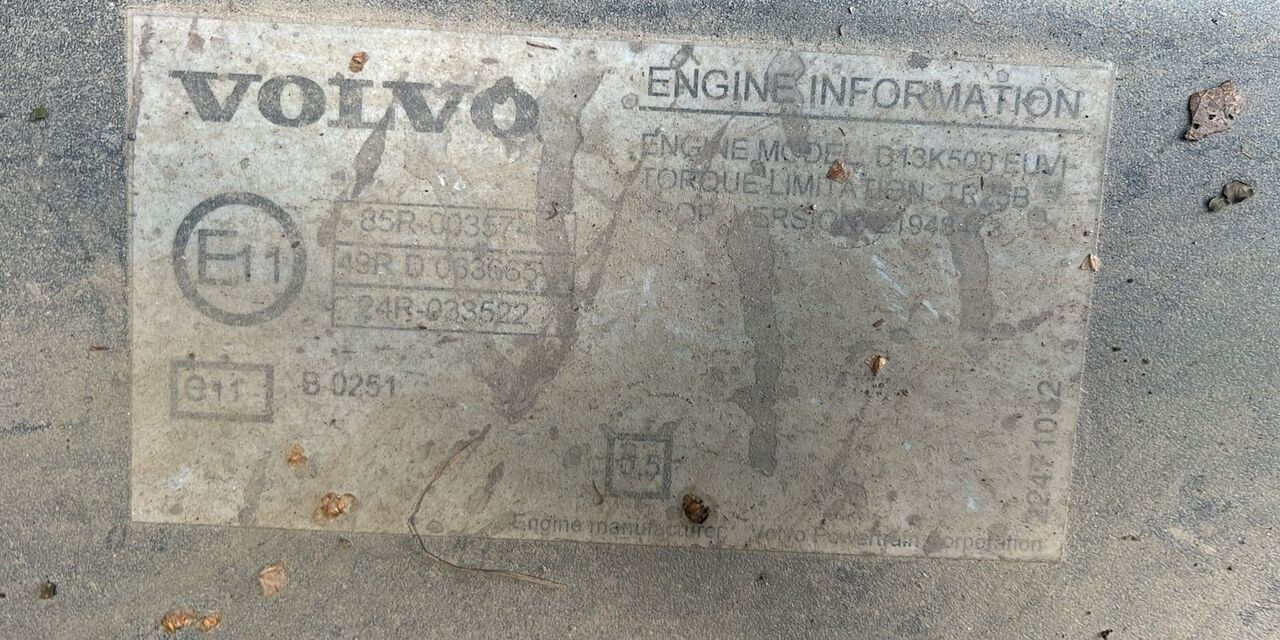 Volvo D13K Volvo D13K truck - Motor pro Nákladní auto: obrázek 4 Volvo D13K Volvo D13K truck - Motor pro Nákladní auto: obrázek 4