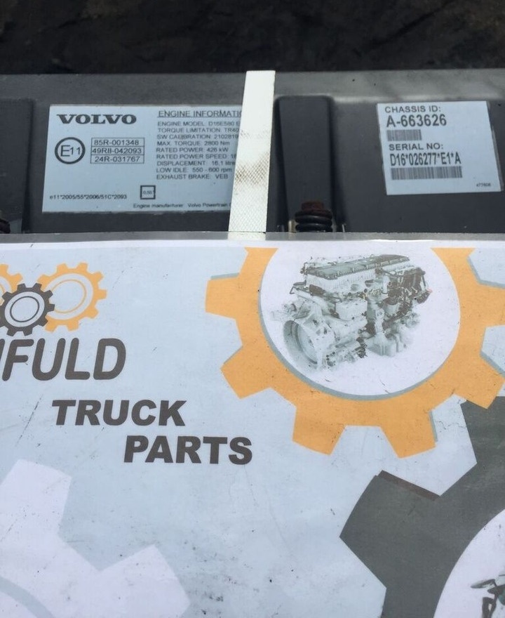 Volvo D16E truck - Motor pro Nákladní auto: obrázek 5 Volvo D16E truck - Motor pro Nákladní auto: obrázek 5