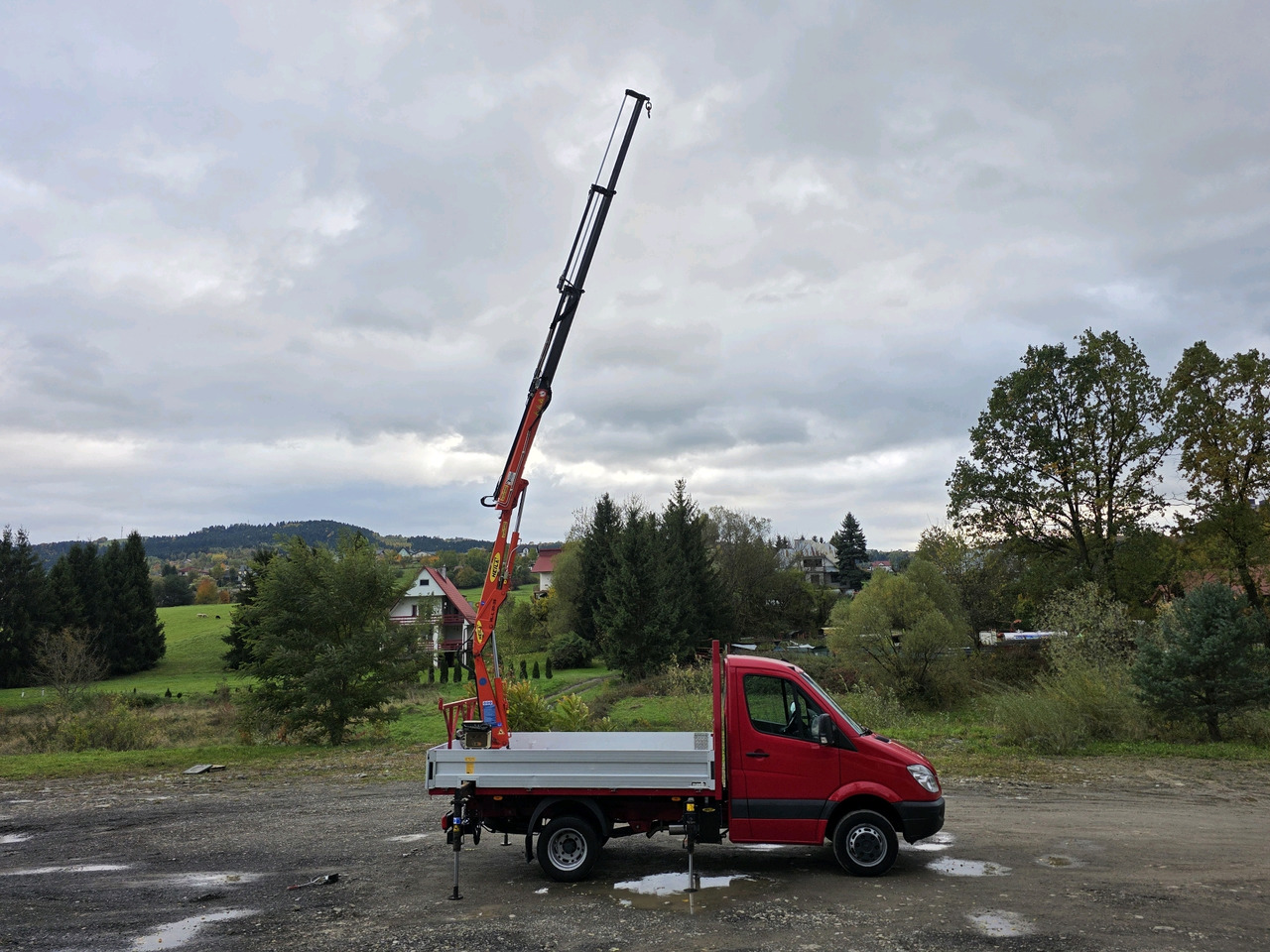 Mercedes-Benz Sprinter 418 CDI Skrzynia +HDS 10.5 M +Pilot ! 87000km ! - Dodávka valník: obrázek 5 Mercedes-Benz Sprinter 418 CDI Skrzynia +HDS 10.5 M +Pilot ! 87000km ! - Dodávka valník: obrázek 5