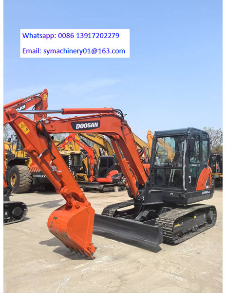 Doosan DX60 - Mini rýpadlo: obrázek 3 Doosan DX60 - Mini rýpadlo: obrázek 3