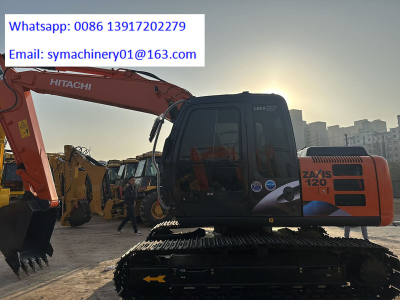 Hitachi ZX120 - Mini rýpadlo: obrázek 4 Hitachi ZX120 - Mini rýpadlo: obrázek 4