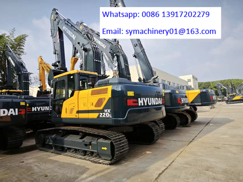 Hyundai HX220 - Pásové rýpadlo: obrázek 2 Hyundai HX220 - Pásové rýpadlo: obrázek 2
