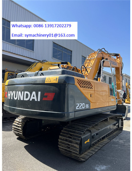 Hyundai Robex 220-9S - Pásové rýpadlo: obrázek 3 Hyundai Robex 220-9S - Pásové rýpadlo: obrázek 3