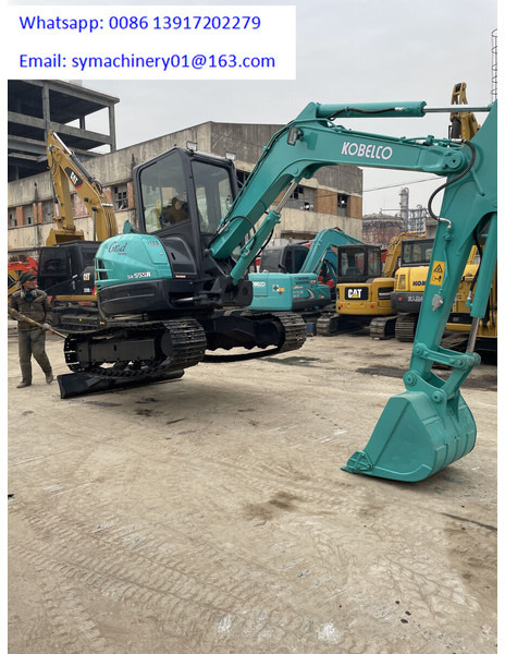 Kobelco SK55SR - Mini rýpadlo: obrázek 1 Kobelco SK55SR - Mini rýpadlo: obrázek 1